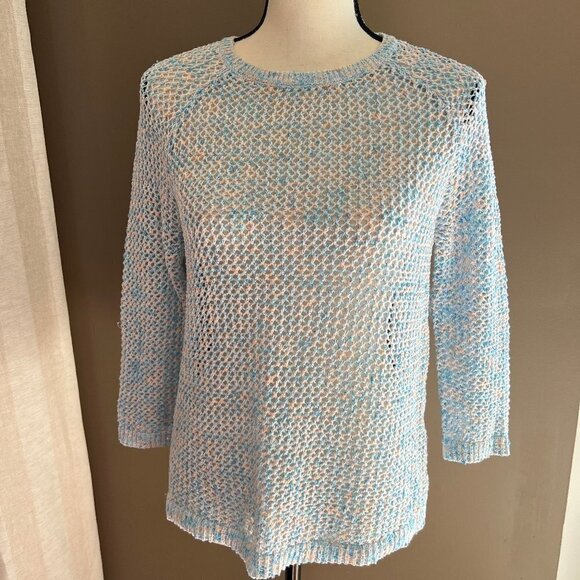 Chico's Sweaters - Chico's Knit Sweater, Light Blue Size Small